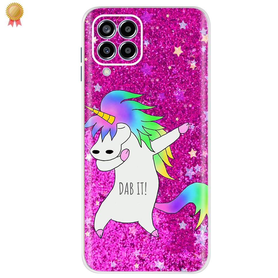 

For Samsung Galaxy M 33 53 M33 M53 5G Case Cute Flowers Silicone Soft TPU Cover For Samsung M33 M53 5G Phone Back Cover Fundas Samsung M33 5G