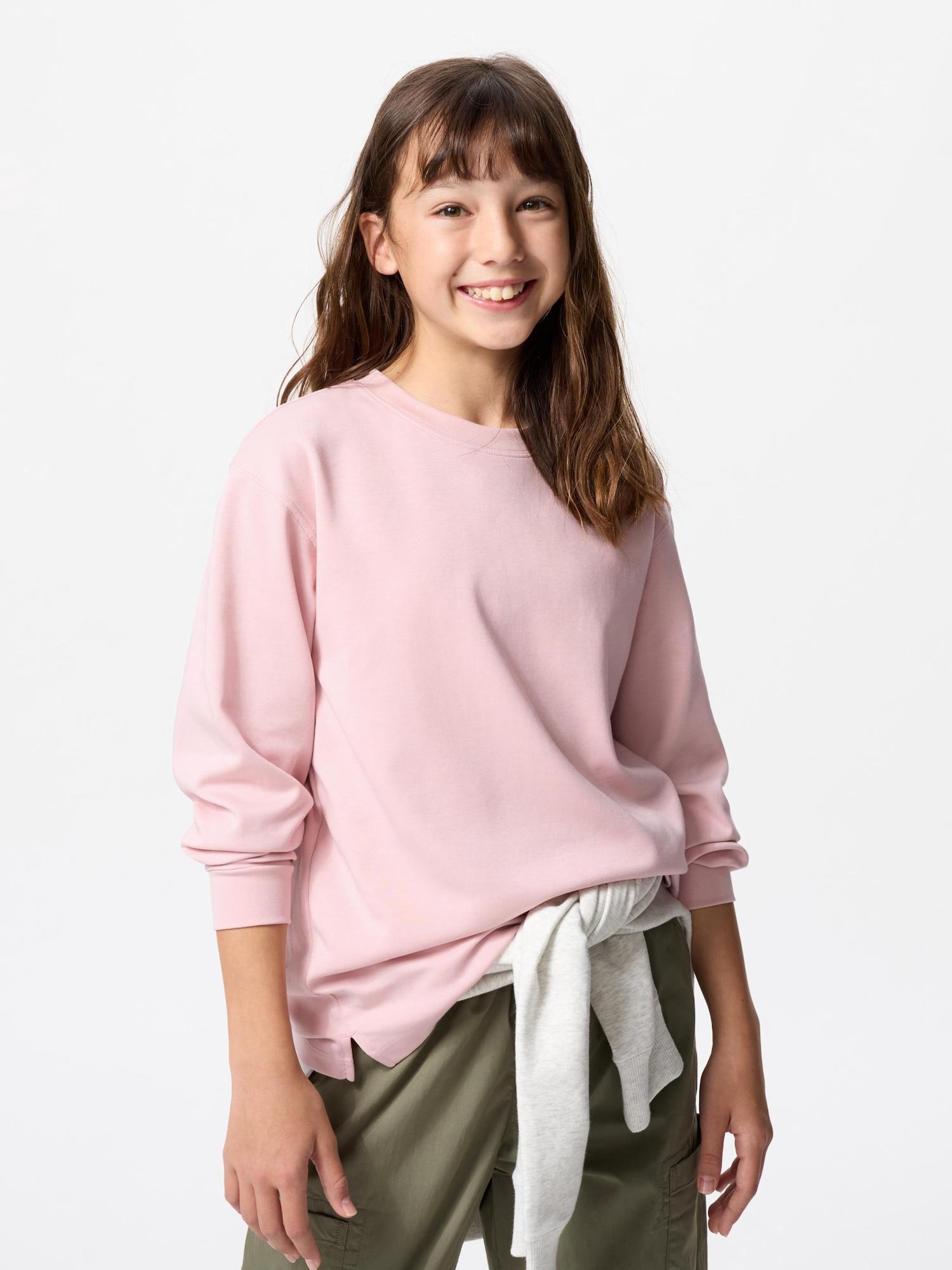 

Футболка Uniqlo Japan Air Rhythm Cotton Crewneck 11 PINK/110