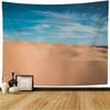 Dune Sunrise Tapestry Sahara Desert Dunes Tapestry Nature Outdoor Scenery Tapestry Wall Hanging Decor for Bedroom Living Room