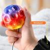 Hračka Rebound Wrist Ball s poutkem na zápěstí a elastickou šňůrkou Design pro snadné uchopení Míč pro návrat zápěstí Barevné míčky s hvězdnou oblohou pro všechny věkové kategorie