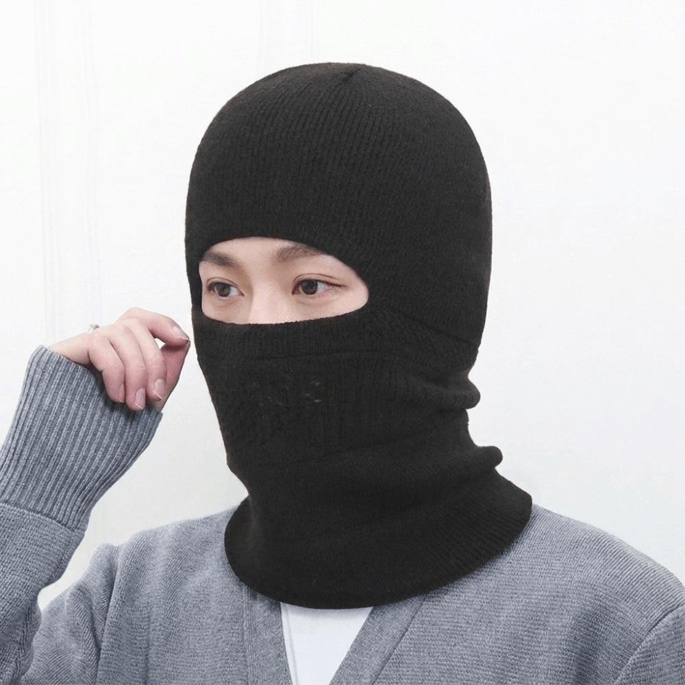 Warm Mask Beanies Hat Ear Protection Winter Pullover Cap Fashion Men Beanies Hat Outdoor