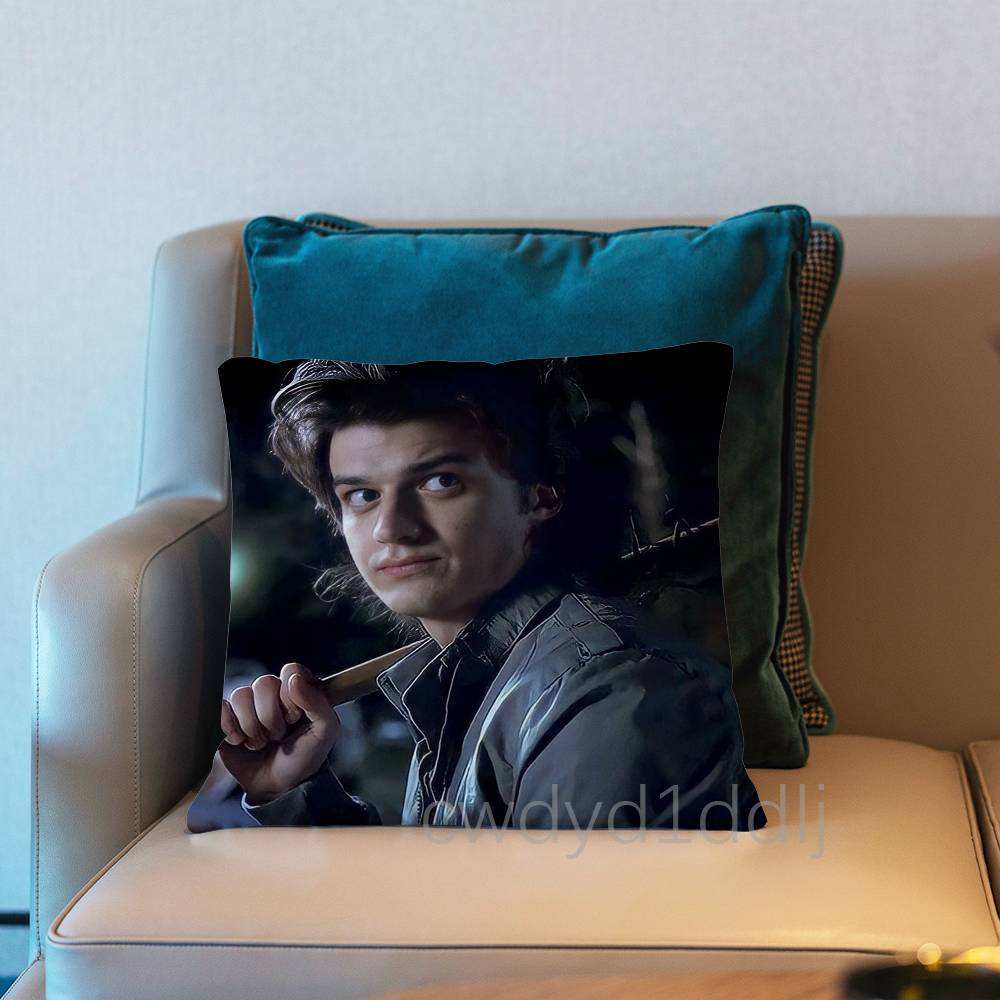 JJoe KKeery Djo Steve Harrington ST Cushion Cover Pillow Cover Decor Pillowcase Printed Cushion Case For Couch