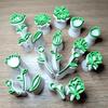 Clay Stamp & Molding Kit Flower Leaf Design Diy Crafts And Art Creations For Making, Pottery, Scrapbooking, Card Making