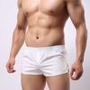 Soutong Men Skin-friendly Underpants Breathable Cotton Blend Elastic Waistband Boxer Brief for Gym Sports