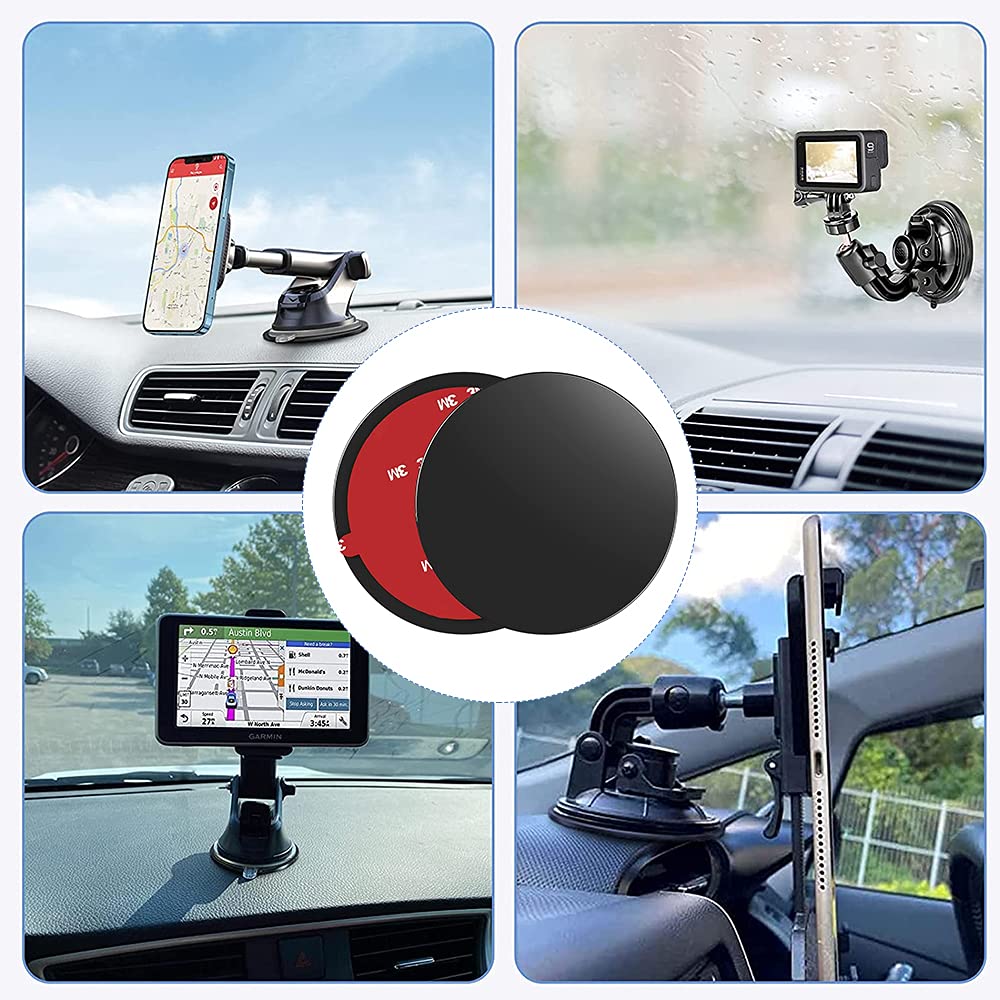 BenRan Stand Dashboard Mat 86mm 2 Pieces Smartphone Holder Mat