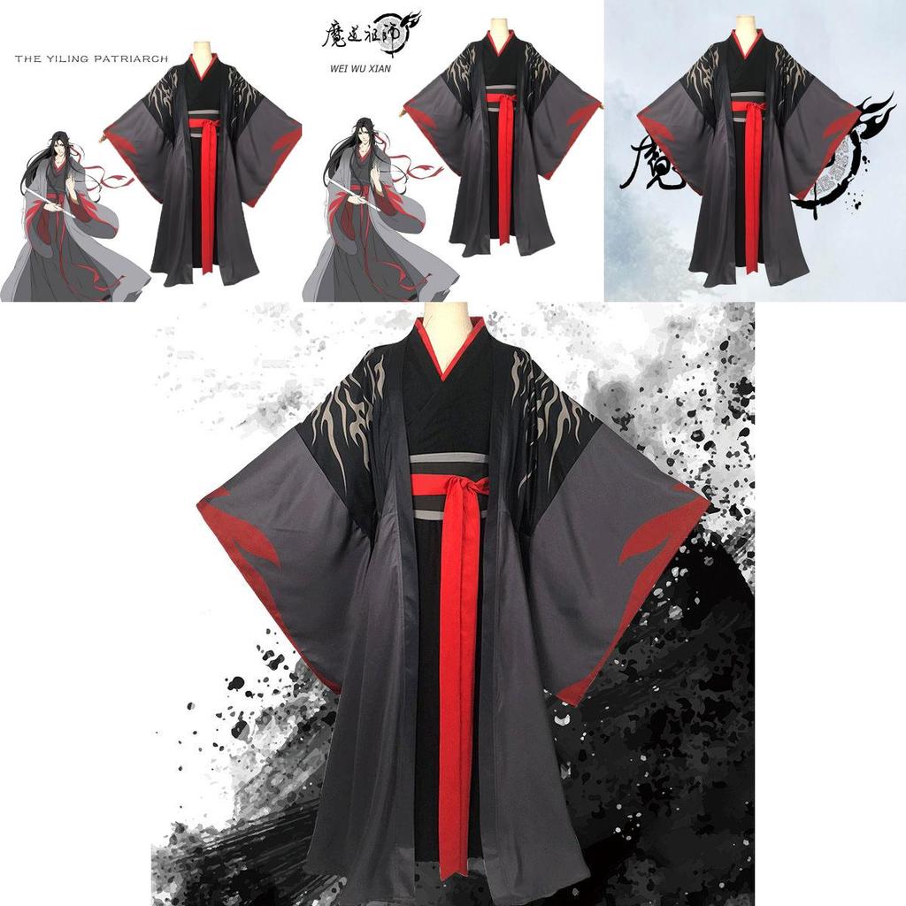 Stylish Wei Wuxian Cosplay Costume Made From High-quality Materials For Anime Lovers