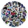 Giyu Tomioka Demon Slayer Water Hashira Stickers 50 Pcs Waterproof Anime Decals For Phone Laptop Journal Stationery Anime Lovers