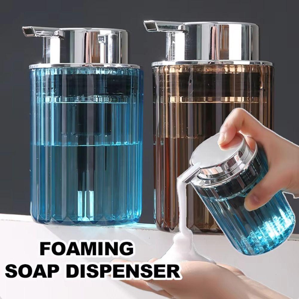 Refillable Liquid Foaming Soap Dispenser Press type Mousse Bottle Dish Soap Container  Bathroom
