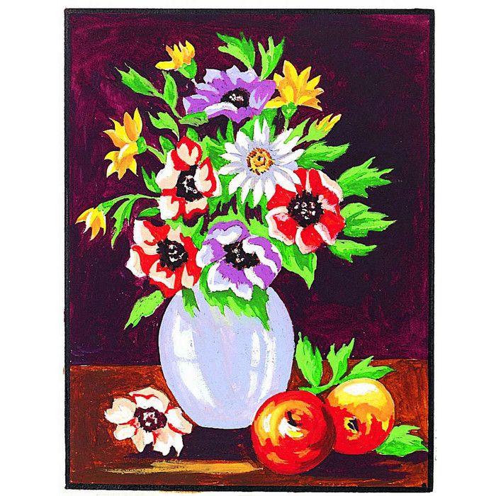 Canvas Kit The Bouquet 20x25cm