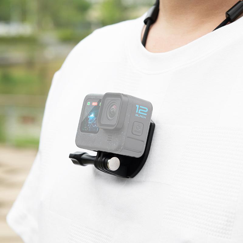 Magnetic Sports Camera Quick Release Bracket Neck Hold Mount for GoPro Hero for Insta 360 for DJI Osmo Action Camera Accessories Universal