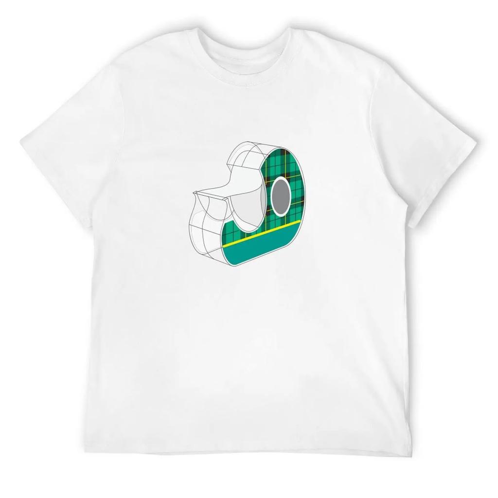 Scotch Tape T-Shirt Aesthetic Clothes Customizeds Mens Big And Tall T Shirts