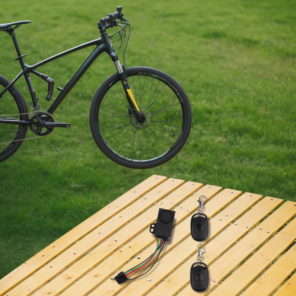 Ebike Dual Remote Control Electric Vehicle Alarm 8-pin Interface