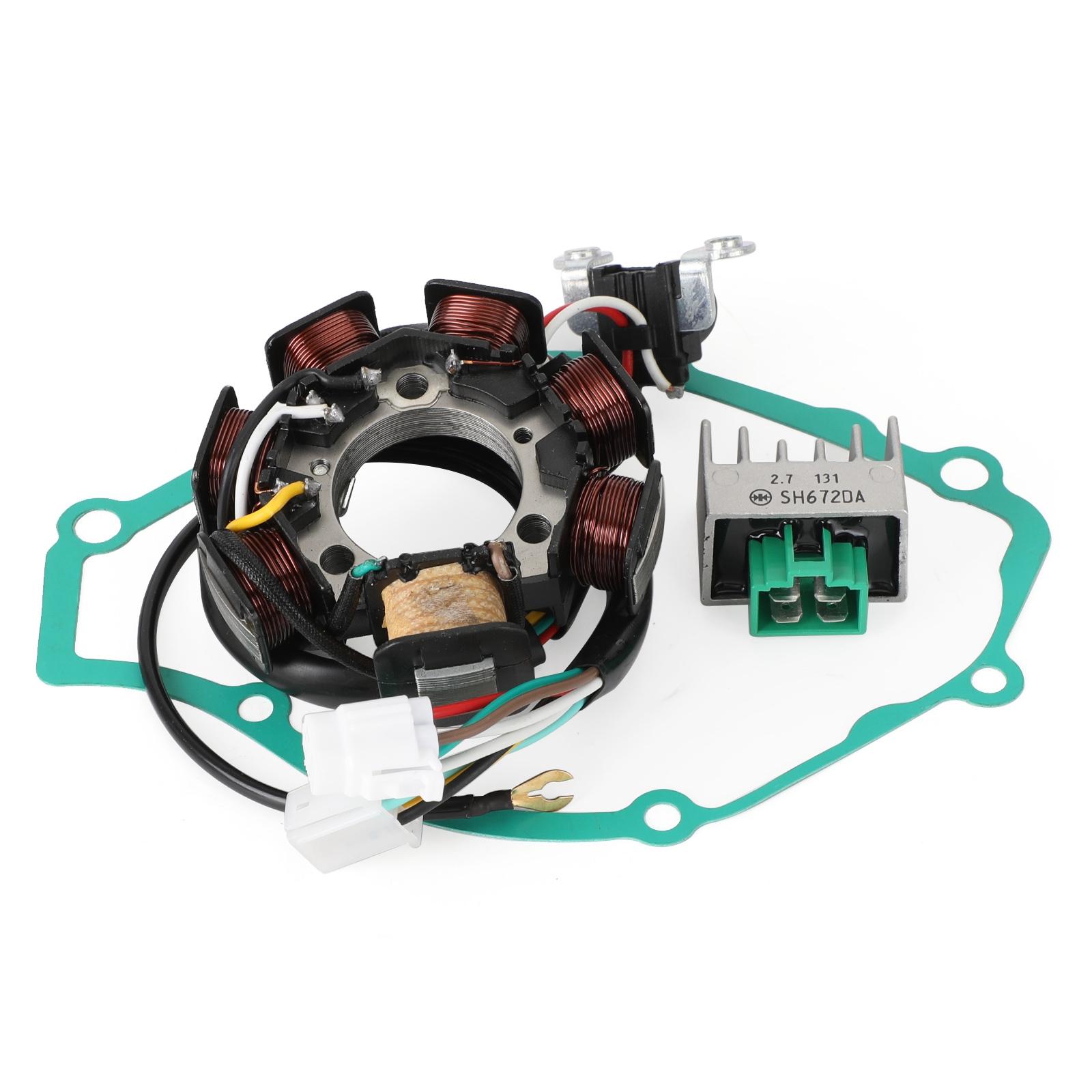 

Магнето Катушка Статор Регулятор Напряжения Прокладка в Сборе Для Yamaha TT-R 125 E L LE LWE CE07 CE11 CE22