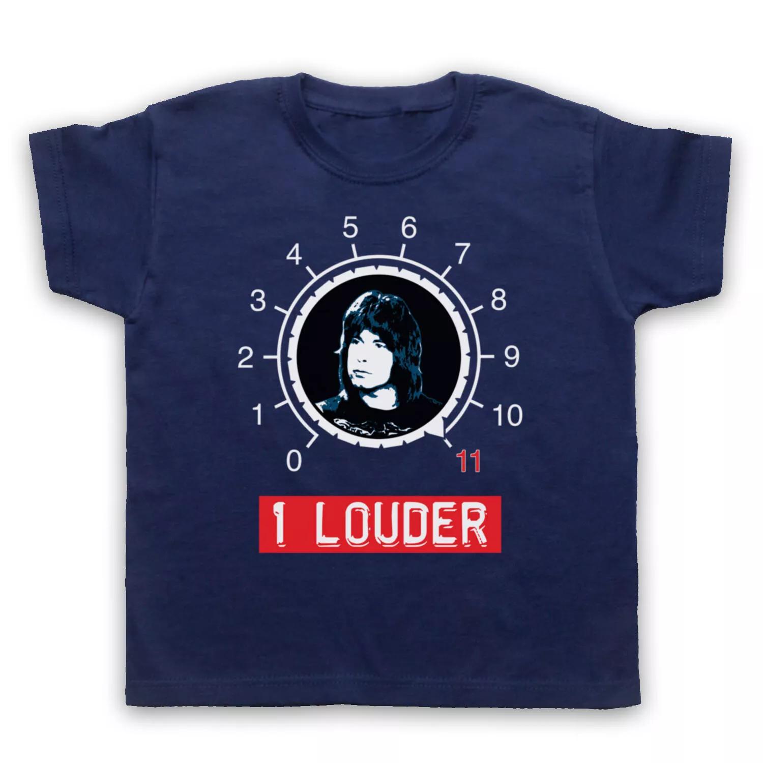 1 LOUDER UNOFFICIAL THIS IS SPINAL TAP GOES TO 11 FILM KIDS CHILDS T-shirt 140