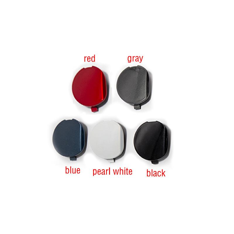 Car Front Bumper Tow Hook Cover Cap For Mazda 3 Axela 2014 2015 2016 Trailer Hauling Eye Cover Lid Black White Silver