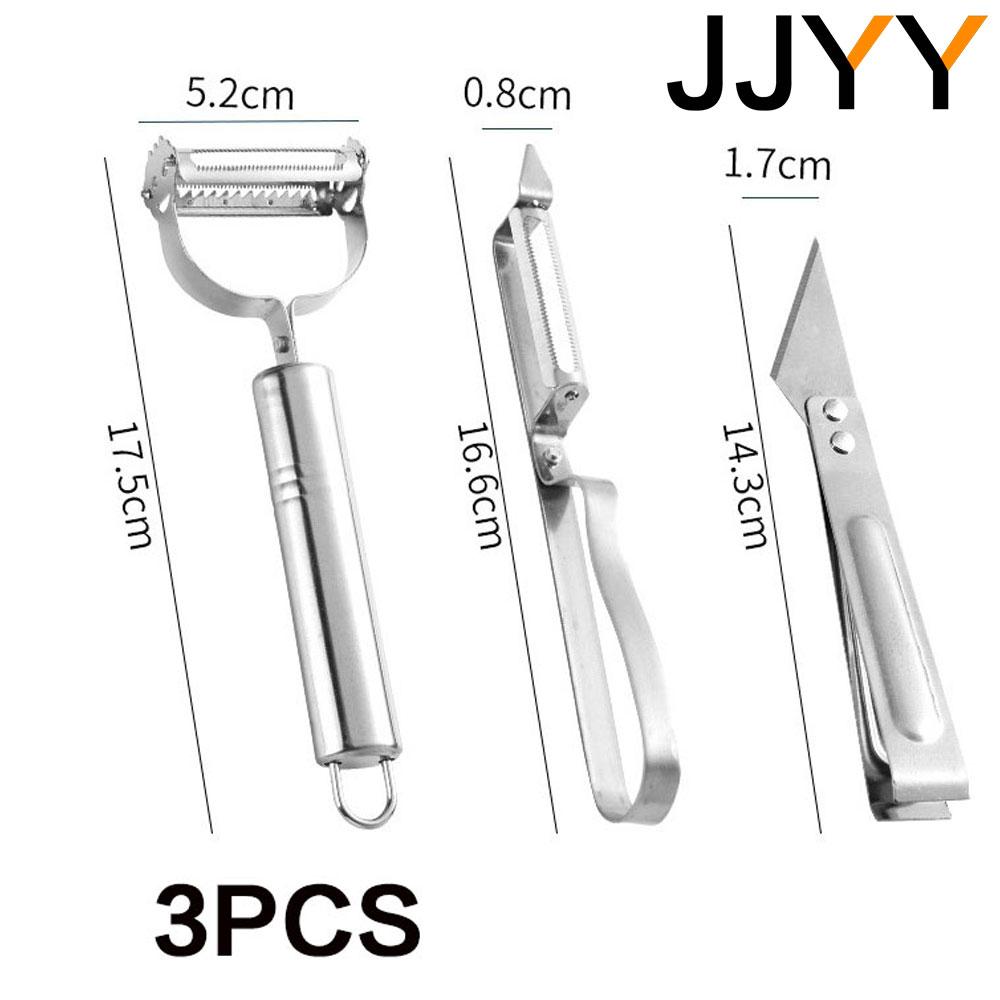 JJYY stainless steel potato cucumber carrot grater kitchen multifunctional vegetable fruit peeler vegetable slicer