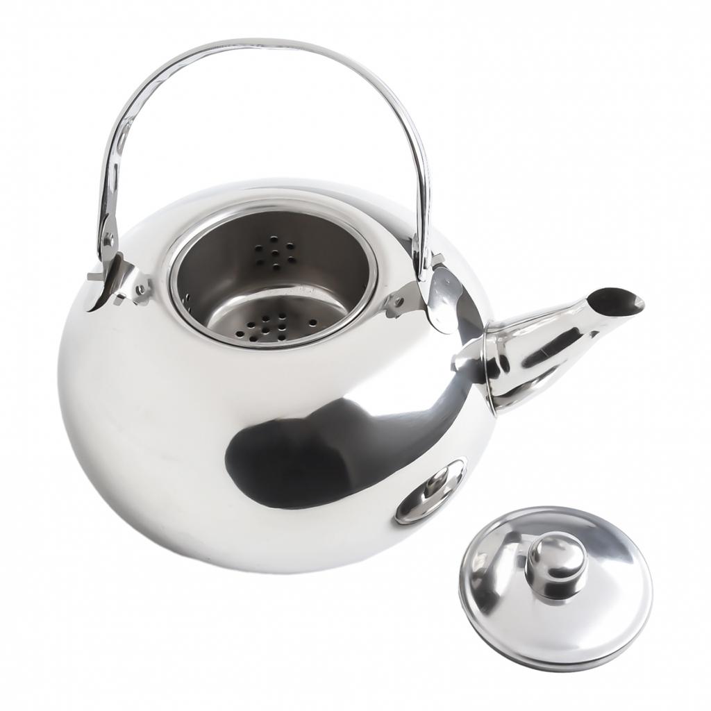 Compact and Portable Stainless Steel Camping Teapot A Must Have for Hikers