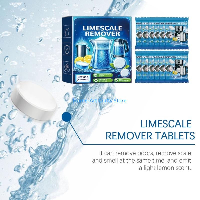 Y3NA Kettle Scale Remover Quick Dissolve Kettle Descaling Cleaner 12Pieces/Box CN