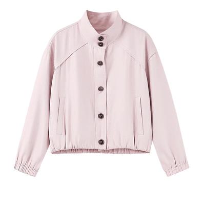Autumn Water Yiren Stand-Up Collar Short Jacket