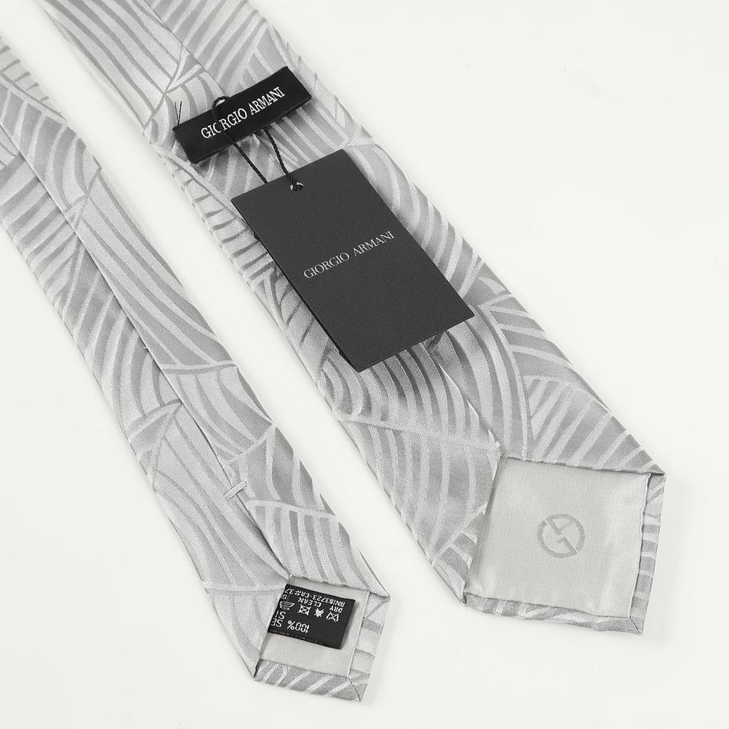 Giorgio Armani Tie Gift GA005 Silver (GA005-10 8P906-00040) [Used]