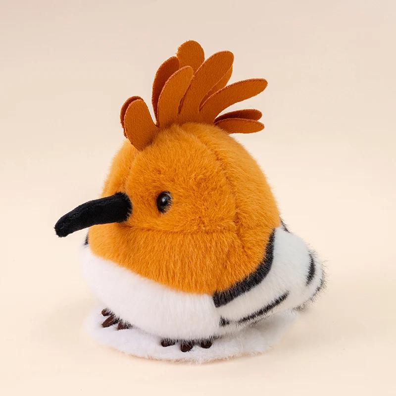 Lifelike Bird Plush Toy Soft Parrot Parrot Kiwi Bird Owl Sparrow Stuffed Plushies Simulation Animals Pendant Gift for Birthday
