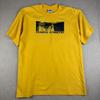 Vintage Pro Fearful Symmetry Tee Mens L Yellow Graphic Statement Art Shirt Unisex T-Shirt