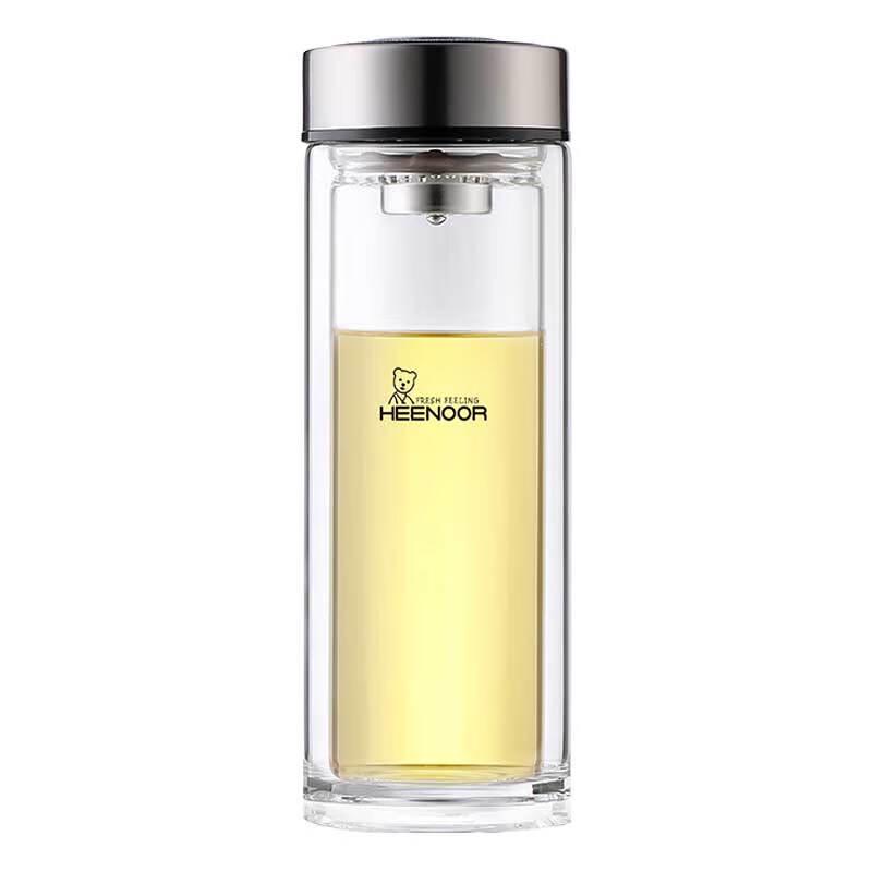 Heenoor Double-Wall Glass Tea Cup
