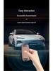 Kvalitní kožené pouzdro na klíče z legované kůže pro Geely Galaxy L7 - Unisex design