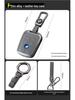BMW E-Series Motorcycle Elephant Gray Key Case