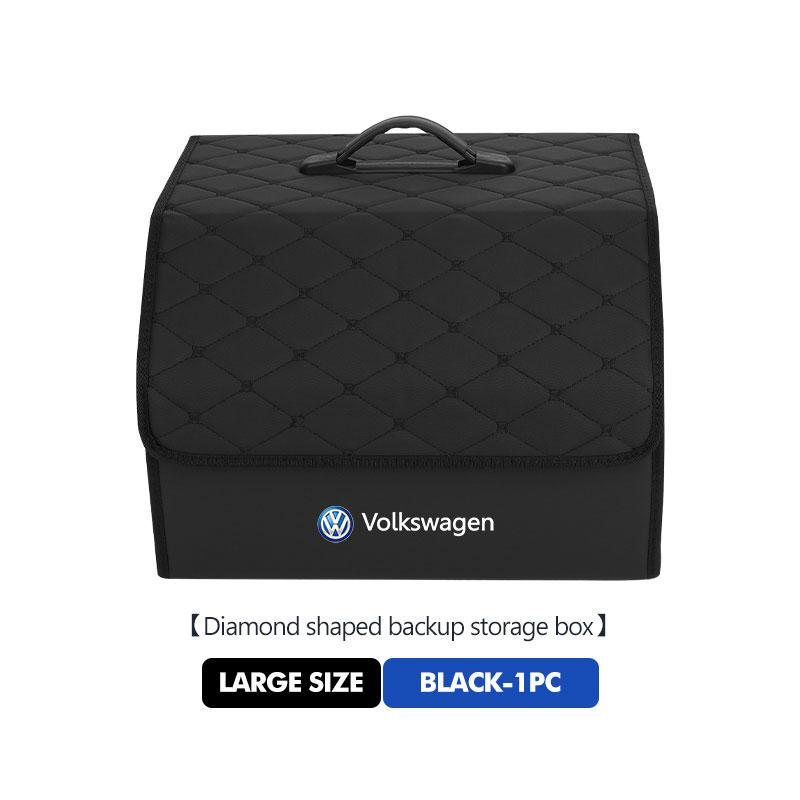 For Volkswagen VW Car Trunk Insulation Organizer Folding Waterproof Storage Box Polo Jetta Sagitar Magotan Passat B5 B6 B7 CC zj0