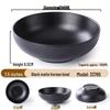 Black Melamine Noodle Bowl