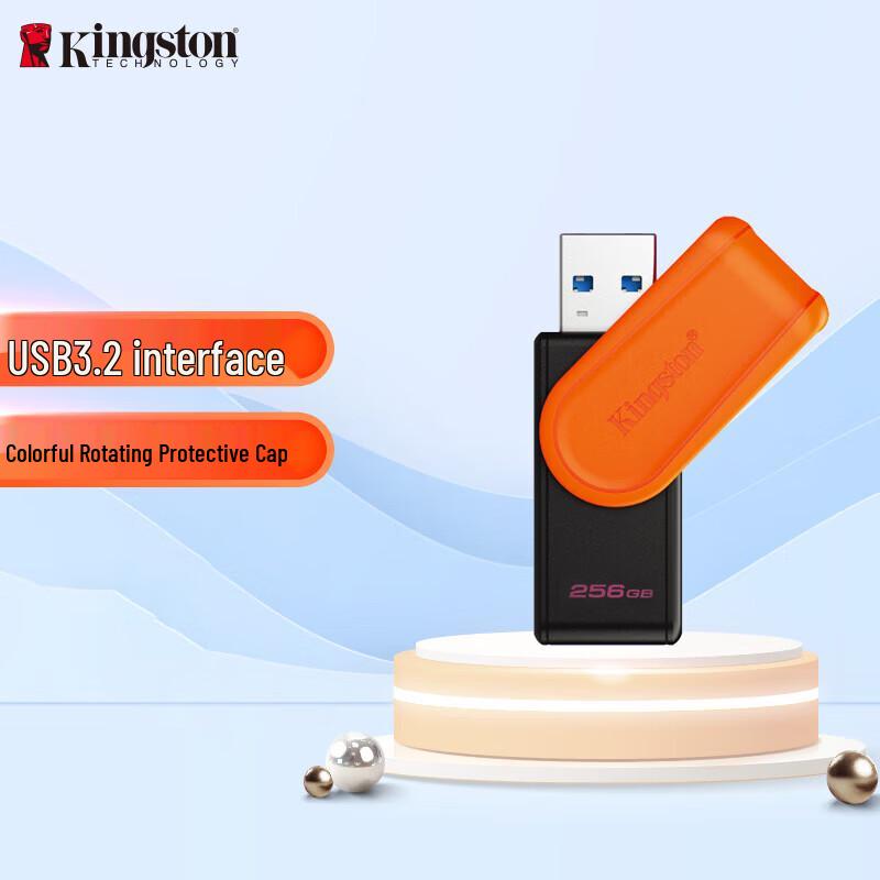 Kingston DataTraveler DTXS 256GB USB 3.2 Gen 1 Flash Drive
