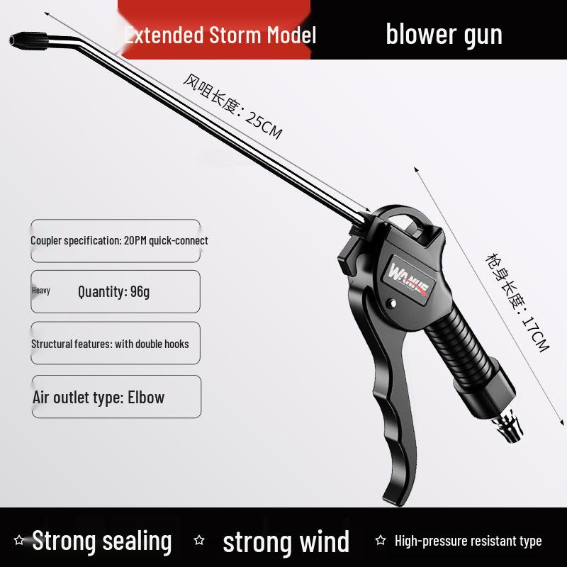 Wanhe High-Pressure Air Blow Gun for Dust Removal and Truck Inflation