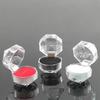 Mini Flip-Top Jewelry Storage Box - Portable Ring Organizer & Display