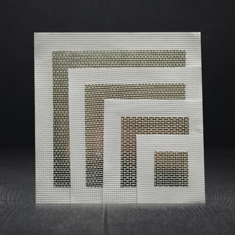 5Pcs Drywall Repair Kit Fiberglass Mesh Crack Patch Self Adhesive Wall Repair Patch with Scraper Sandpaper For Wall Renovation