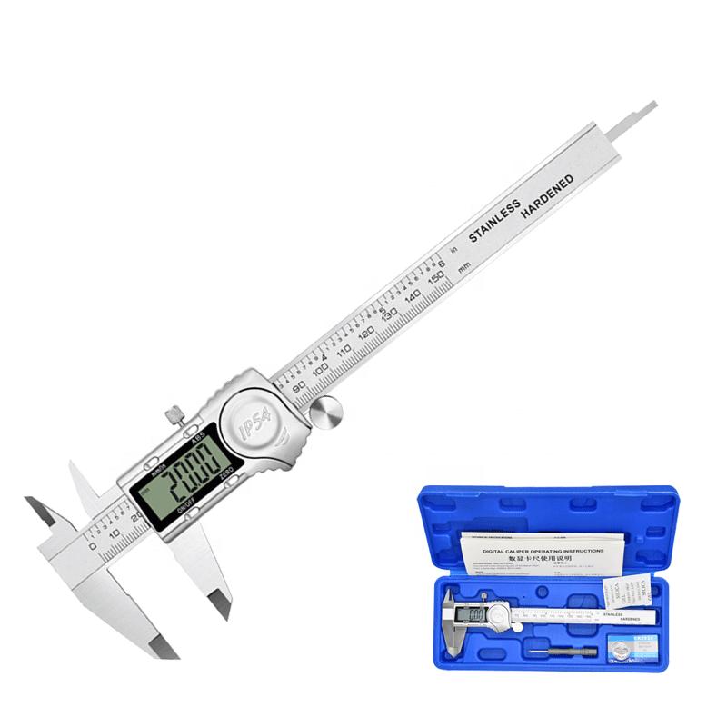 DITRON Electronic Vernier Calipers IP54 Waterproof Dust-proof Stainless Steel High Accuracy 0.01mm Measuring Digital Caliper 0-150 mm белый