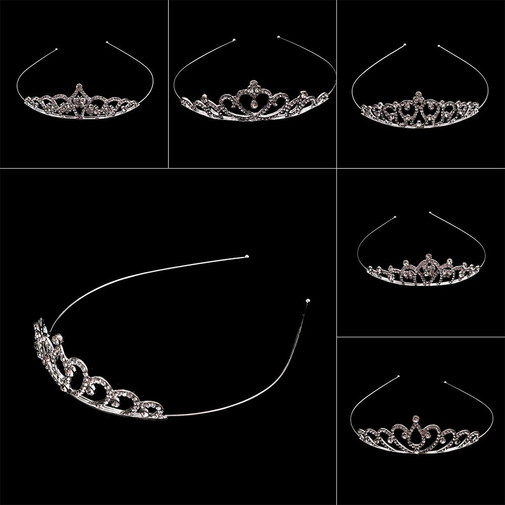 Heart Stunning Bridal Wedding Jewelry Tiaras Crowns Headbands Crystal Rhinestone Crown Headband