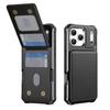 Wallet Case for iPhone 17 Pro Max/Air/17 Pro/17 with Card Slots, Flip Magnetic Closure Kickstand TPU Bumper Protective Cover