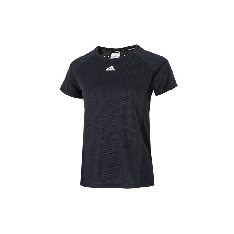 (WMNS) adidas HEAT.RDY Trainig T-Shirt Asia Sizing  Black  Women s HC2785 M