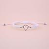 Hand Crafted Love Heart Couple Bracelet For Lover Women Men Adjustable Rope Friends Relationship Matching Bracelets Jewelry Gift