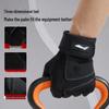 LI-NING Men's Half-Finger Fitness Gloves with Wrist Support