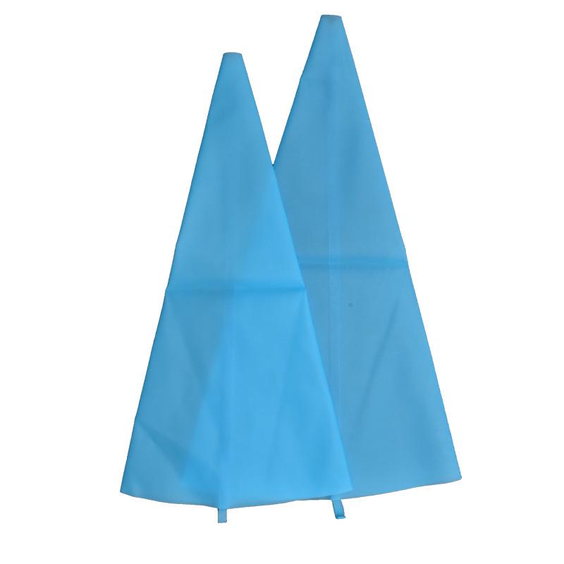 Blue Silicone Piping Bags Set: Includes Large & Small Sizes - Ideal for Cakes & Cookies
