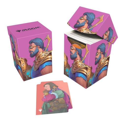 Ultra Pro - Modern Horizons 3 Satya, Aetherflux Genius 100+ Deck Box? for Magic: The Gathering, Standard Size Organizer Double-Sleeved Card Protector