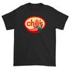 New Chili Restaurant Logo Americanstyle Funny Tshirt Design Embroidered Highend Luxurious Neutral Style