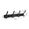 Good-Coat Rack Wall Mount, Entryway Coat Hooks Wall Mounted,Coat, Towel And Purse(4) Durable Easy Install Easy To Use
