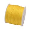 50Yds 0.8mm Crafts Nylon Cord For Jewelry Making Beading Braided Nylon Satin String for Bracelets Rattail Trim Chinese Knot