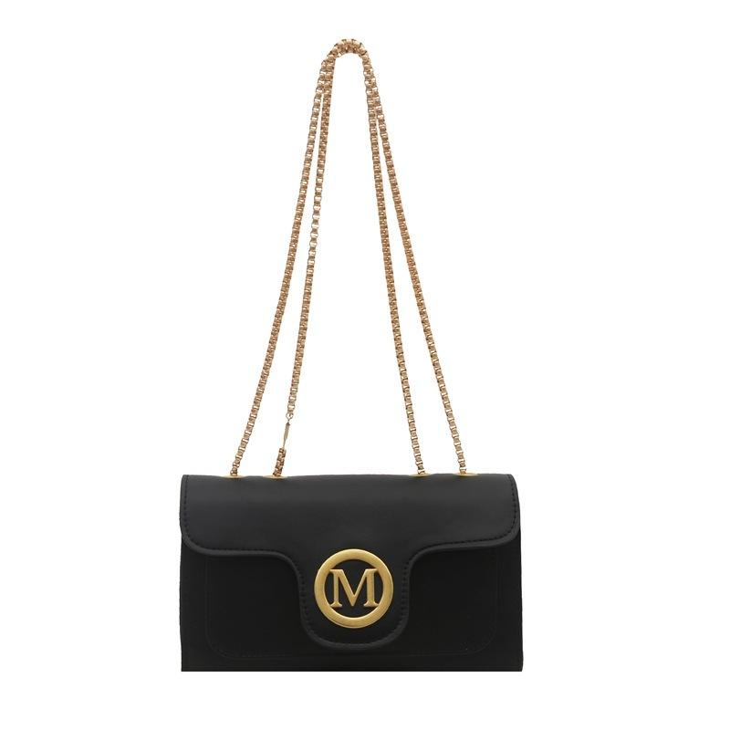 Women's Messenger Bag  Spring New Chain Small Square Bag Fashionable and Casual Simple Retro Small Bag