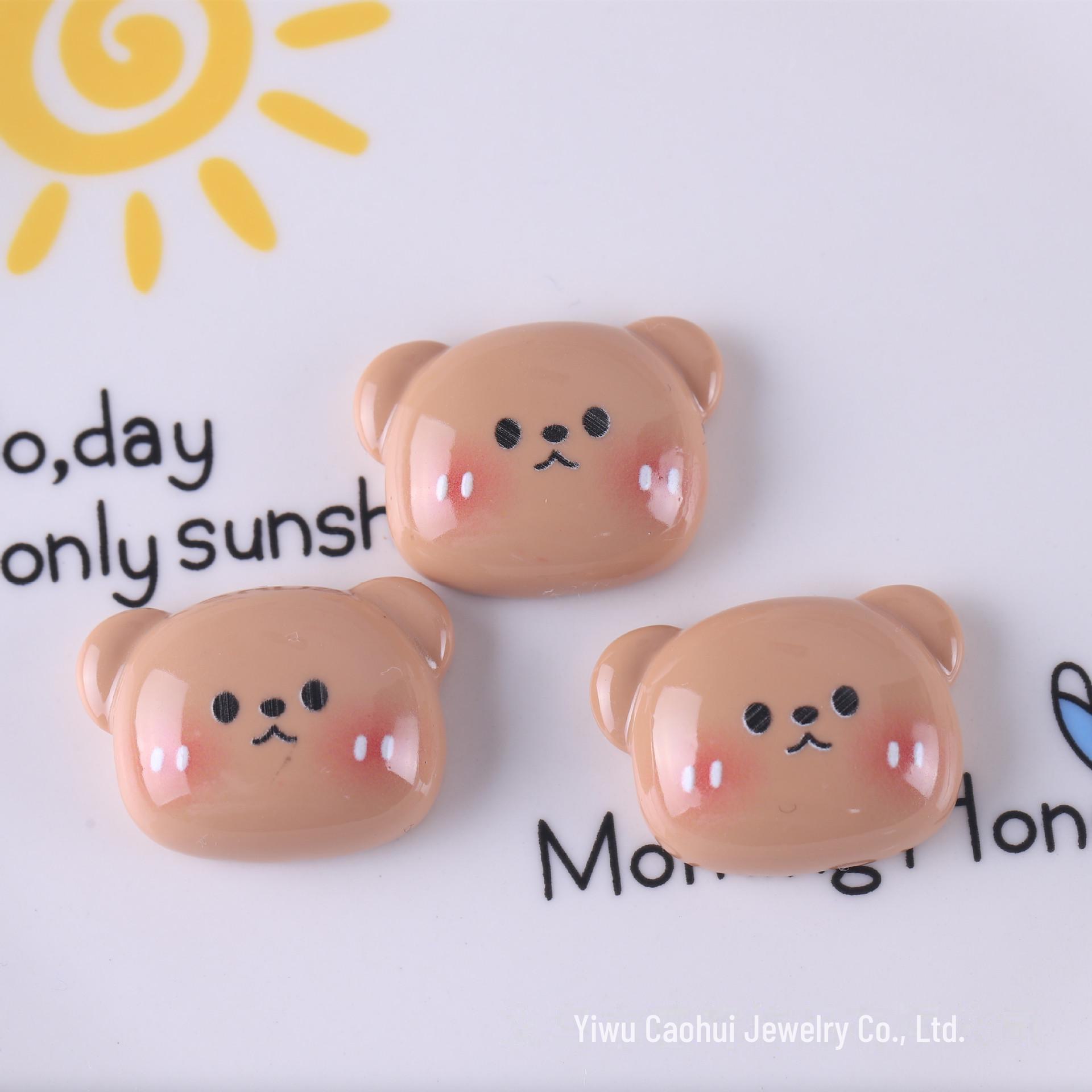 

Украшения из смолы и аксессуары для самостоятельного изготовления с изображением динозавров и панд 2.0cm x 2.5cm