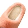 Rainbow Fluffy Cotton Slippers Autumn and Winter Thick-soled Fluffy Slippers Women's Home Use Couple Warm and Velvet Cotton Slippers