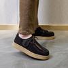 Retro Casual Men Shoes Suede Leather Loafers Male Sneakers Comfor Soft Sole Driving footwear Fashion no slip Walking Flats